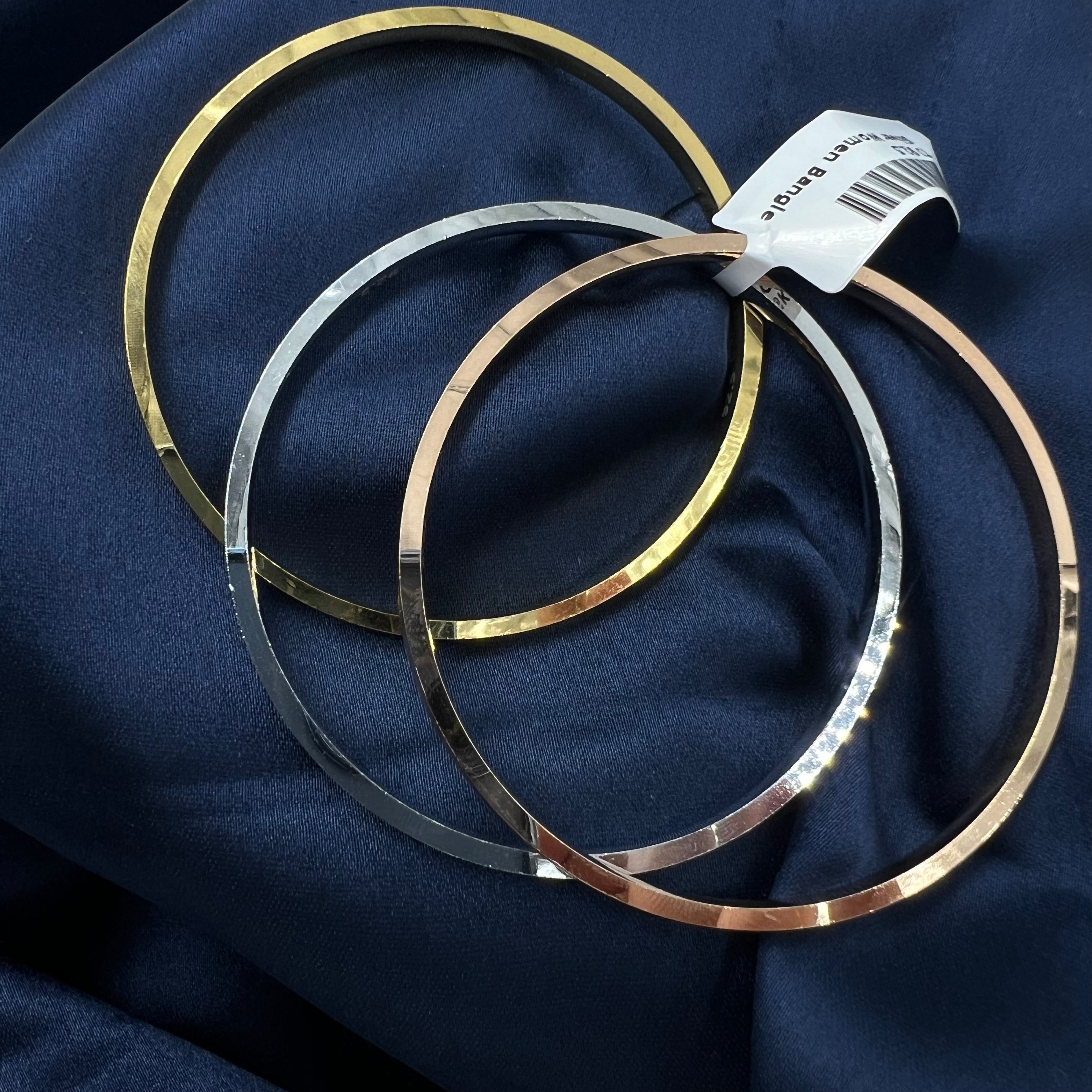 Aarvi Tri Colour Bangles