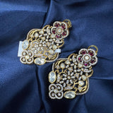 Meenakshi Polki Earrings