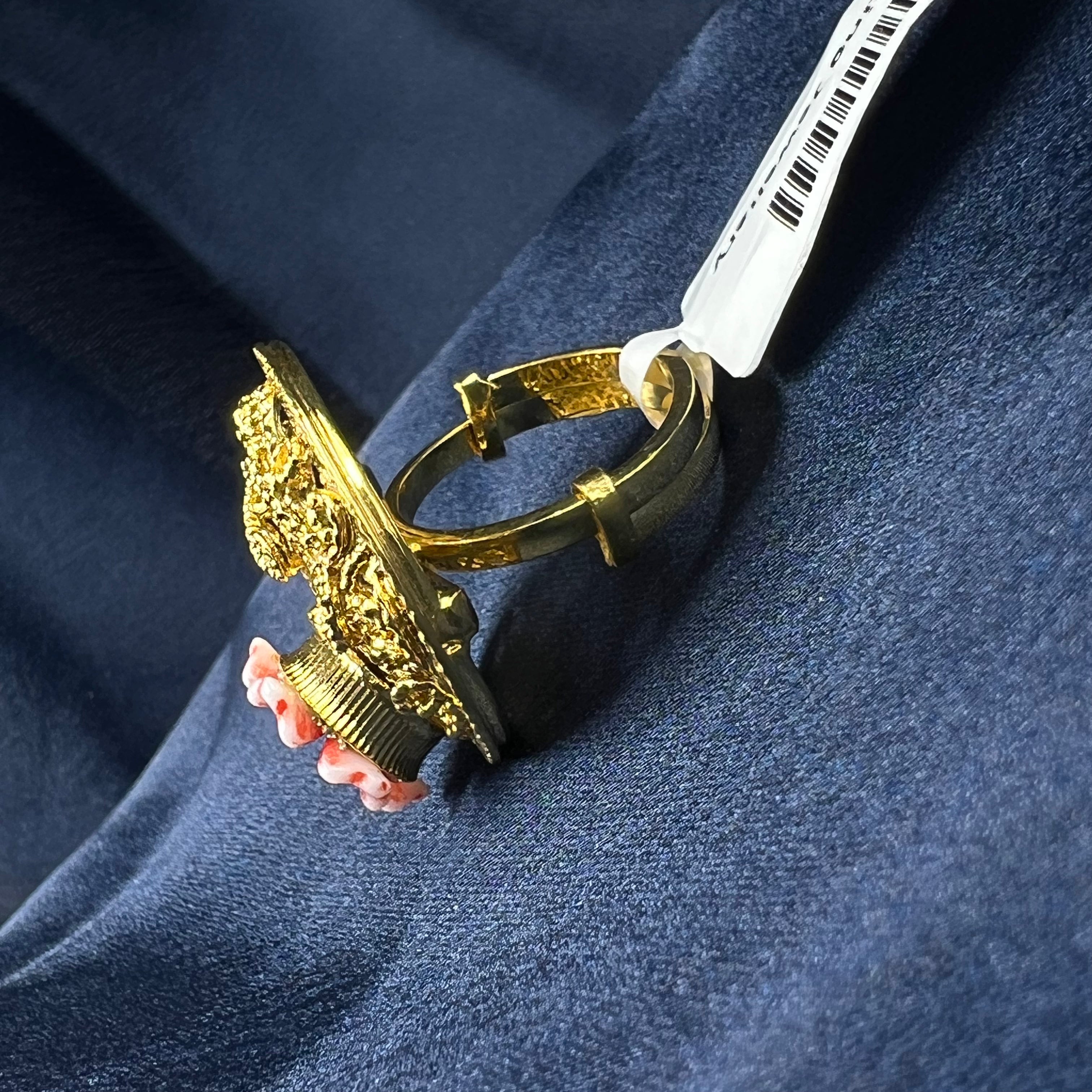 Nayra Gold Polish Ring