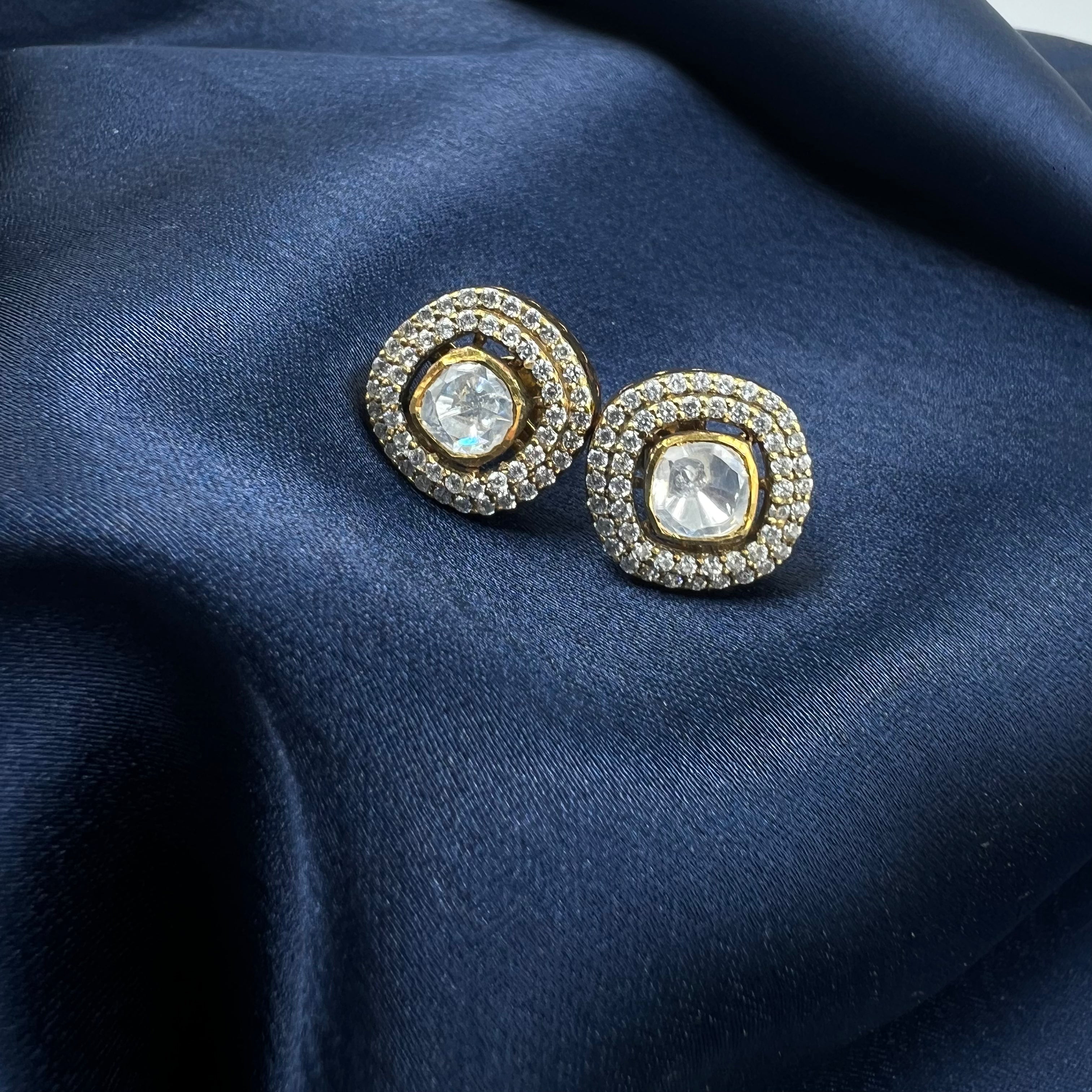 Aaradhya Polki Choker Necklace Set