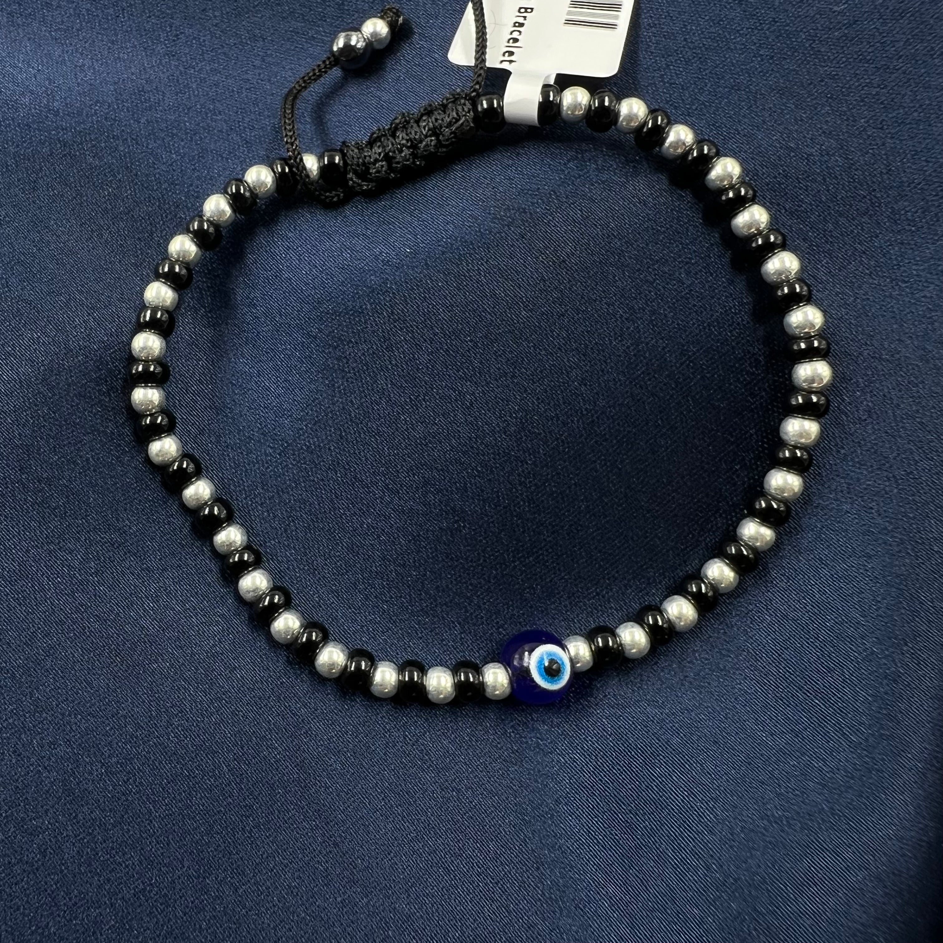 Evil Eye Black Beads Bracelet