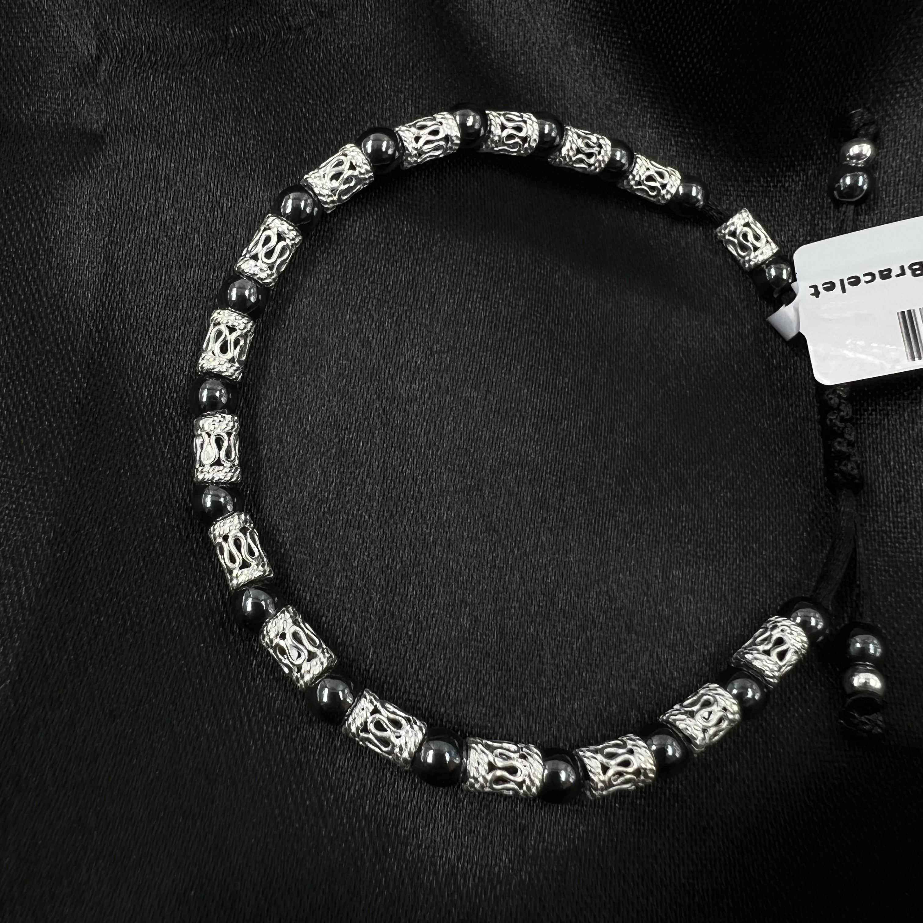 Kira Black Beads Bracelet