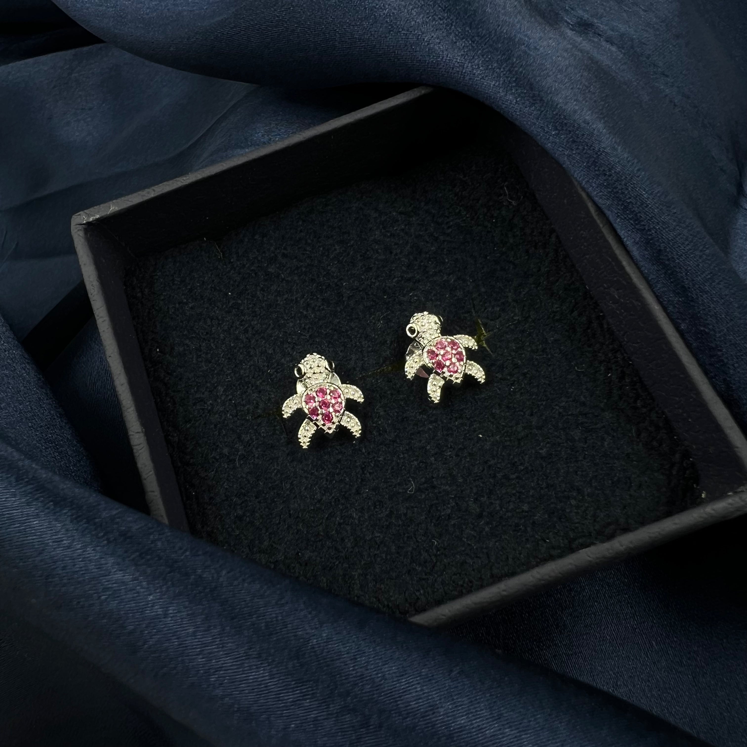 Turtle Earrings Studs