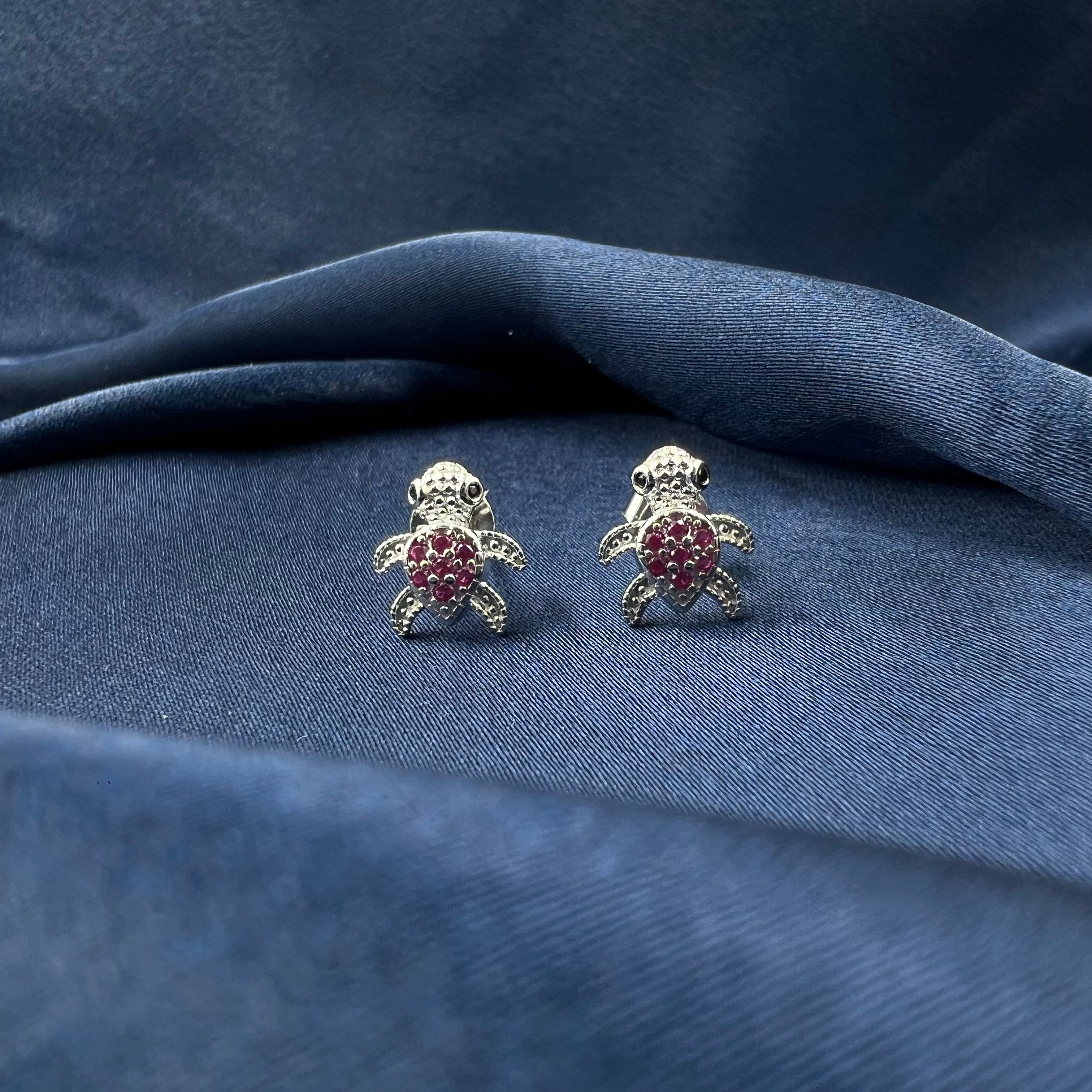 Turtle Earrings Studs
