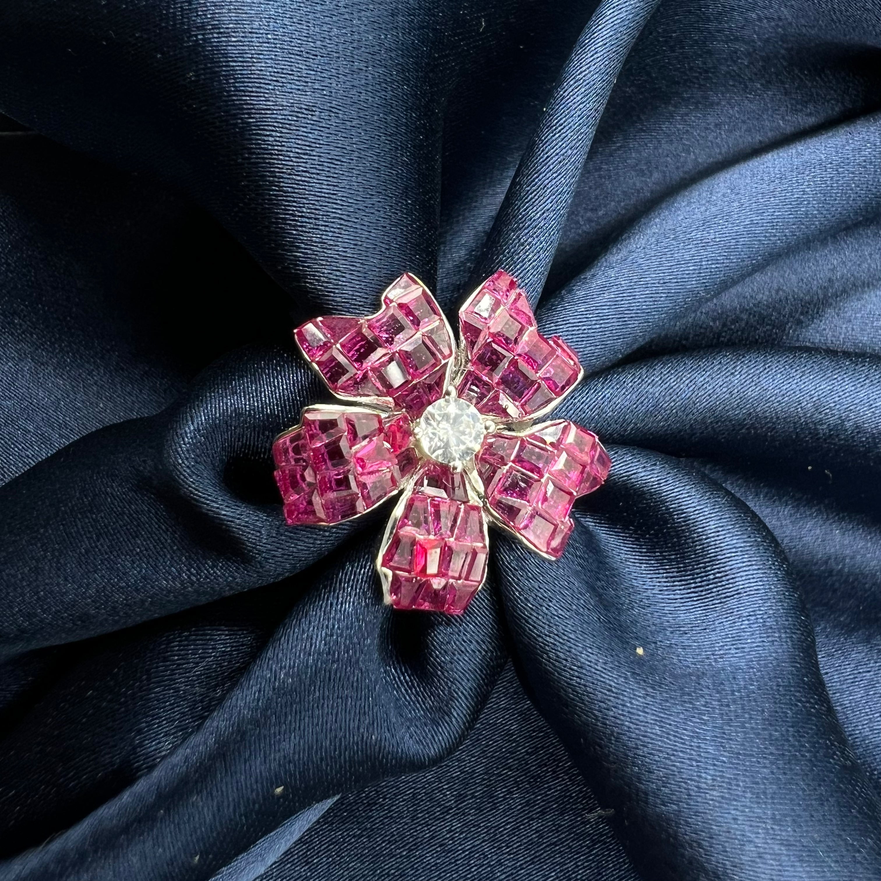 Sana Rose Floral Ring