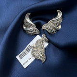 Elina Marcasite Pendant Set