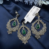 Reeva Marcasite Pendant Set