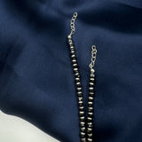 Elira Black Beads Anklet