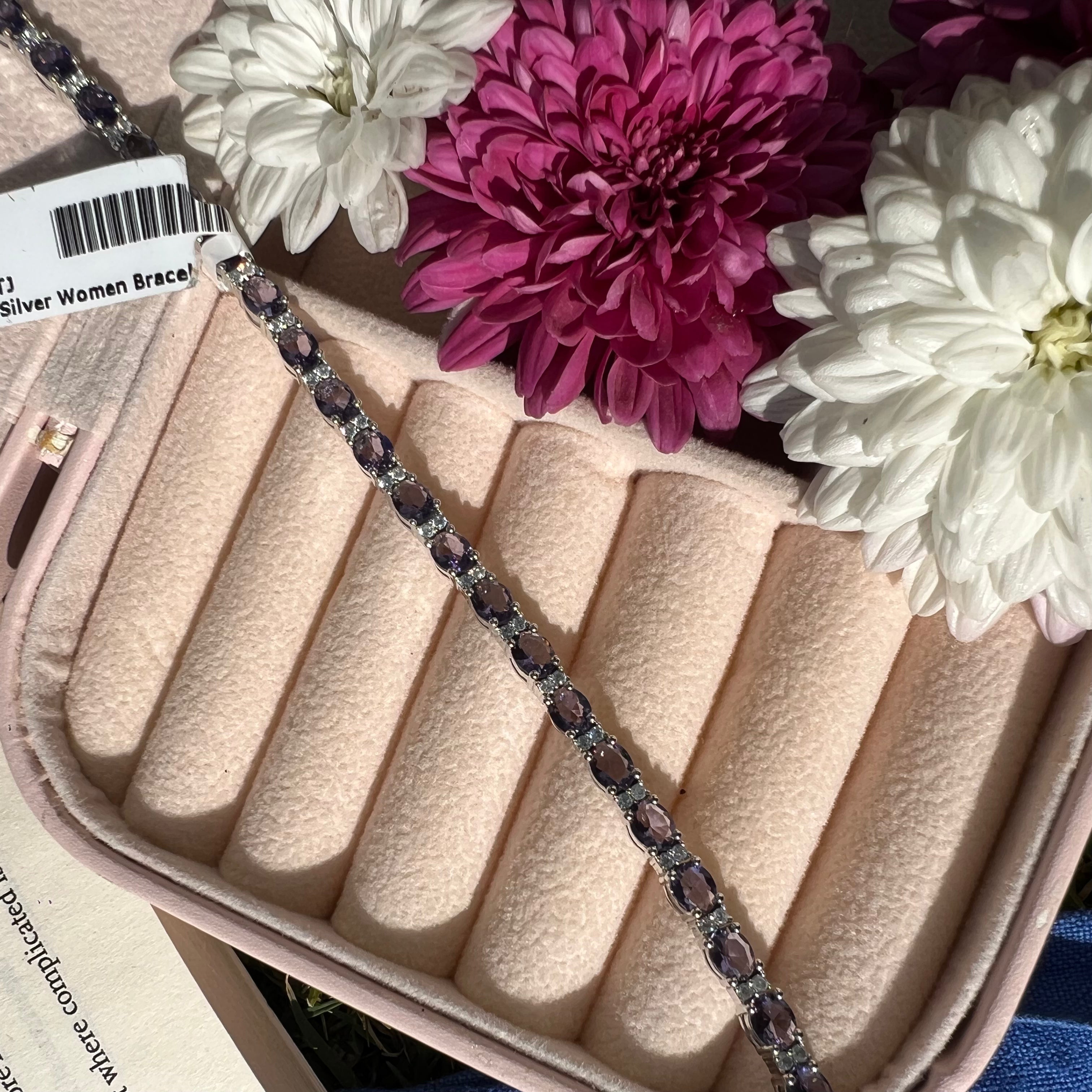 Aurora Frost Shine Tennis Bracelet