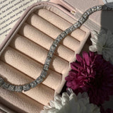Aurora Snow Gleam Tennis Bracelet
