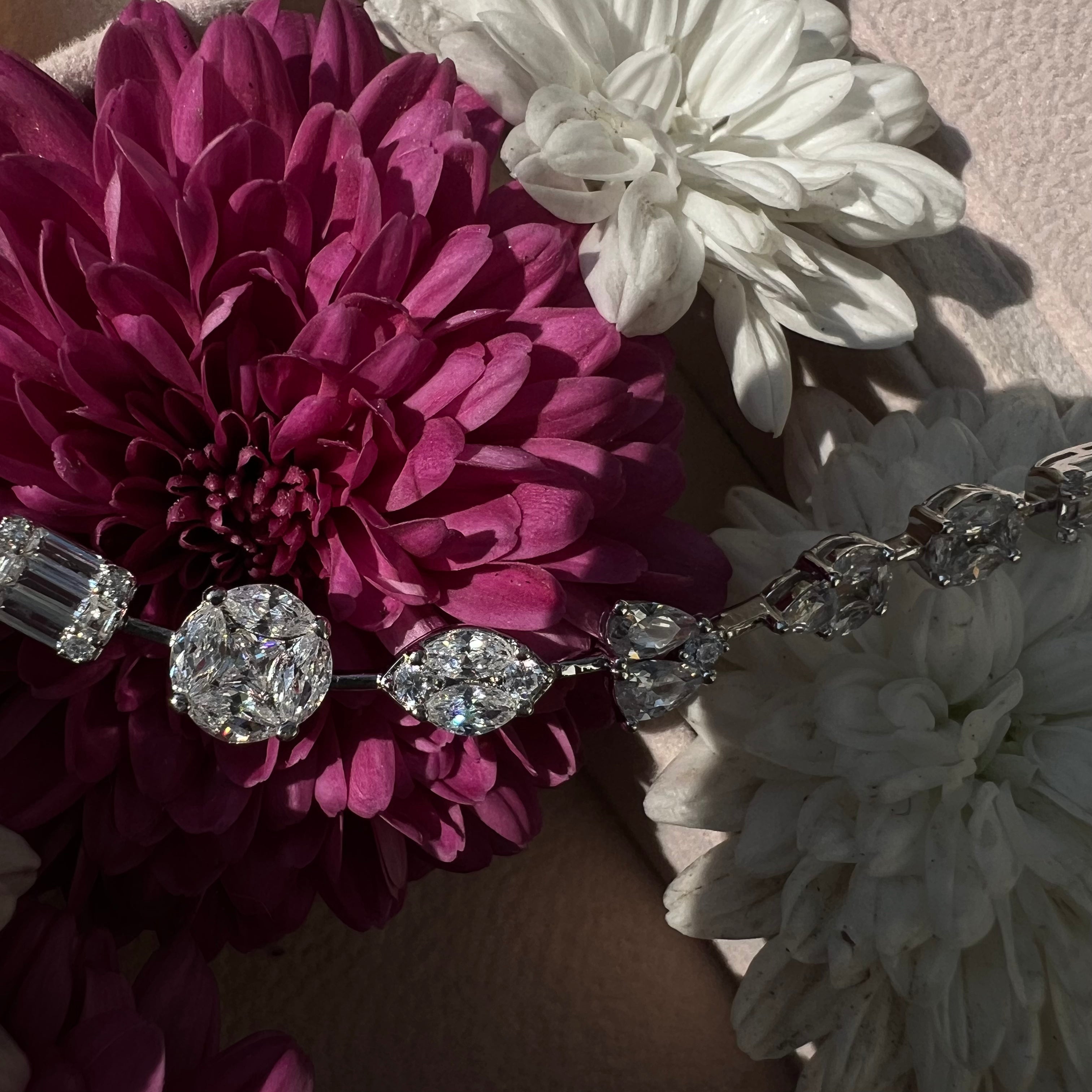 Aurora Ice Beam Tennis Bracelet