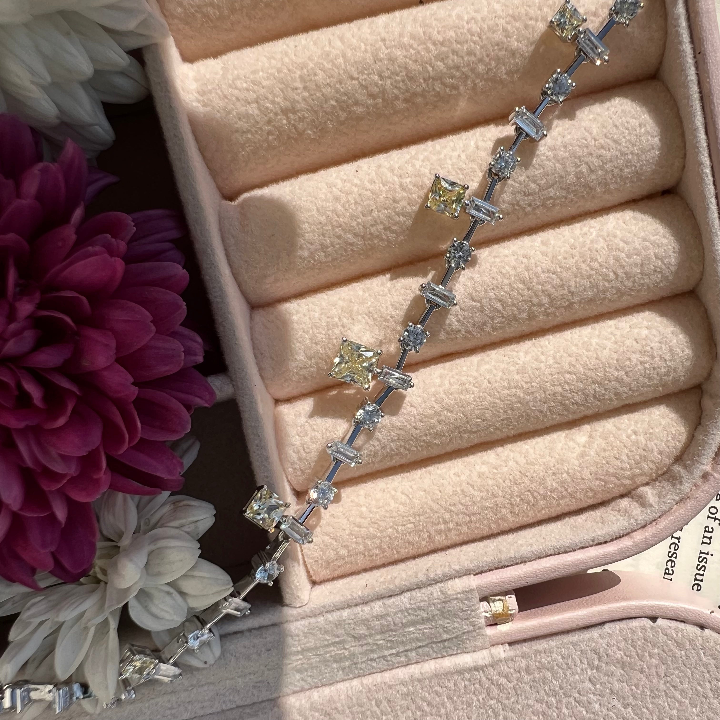 Aurora Diamond Dew Tennis Bracelet
