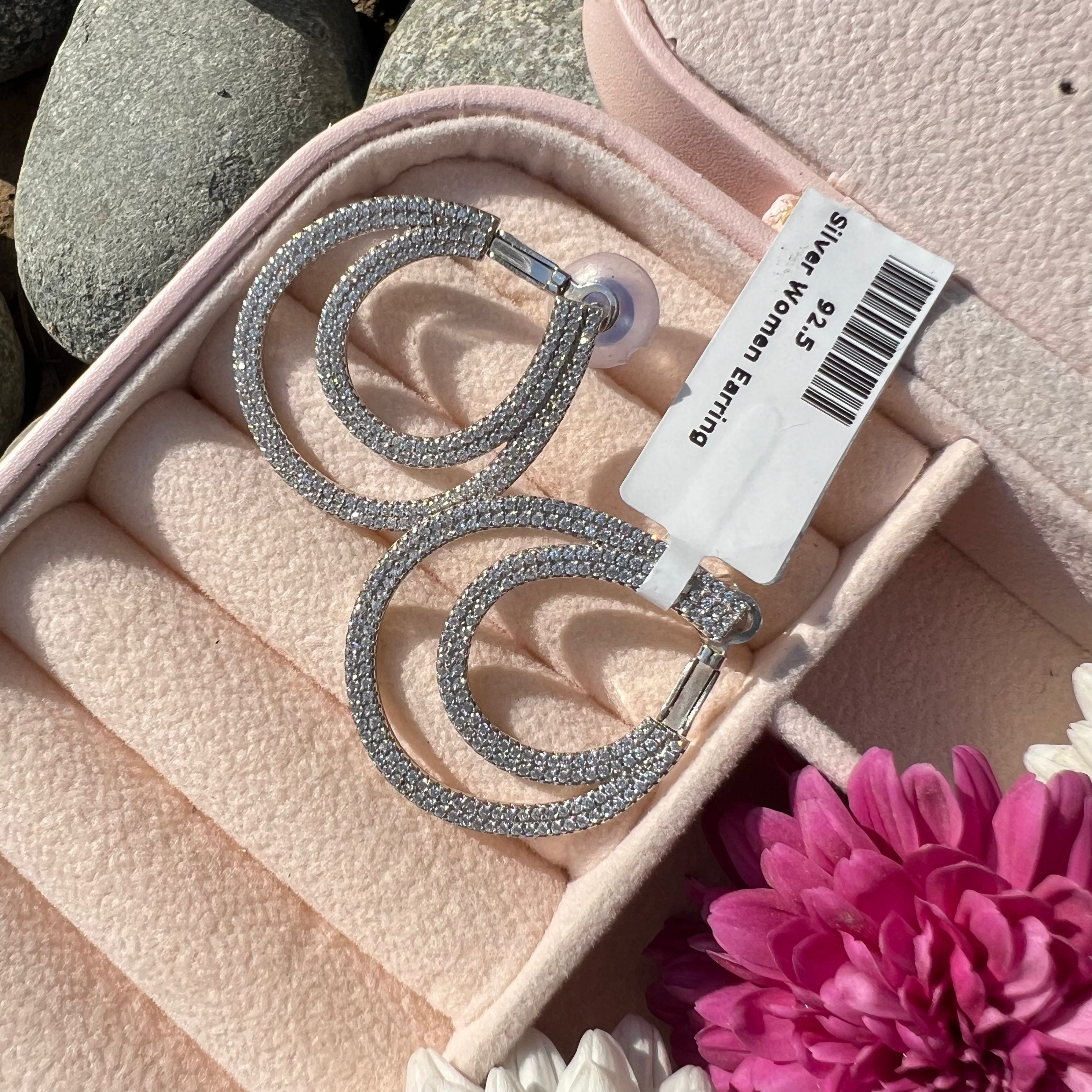 Disco Dancing Hoops Earrings