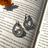 Drop Dancing Hoops Earrings