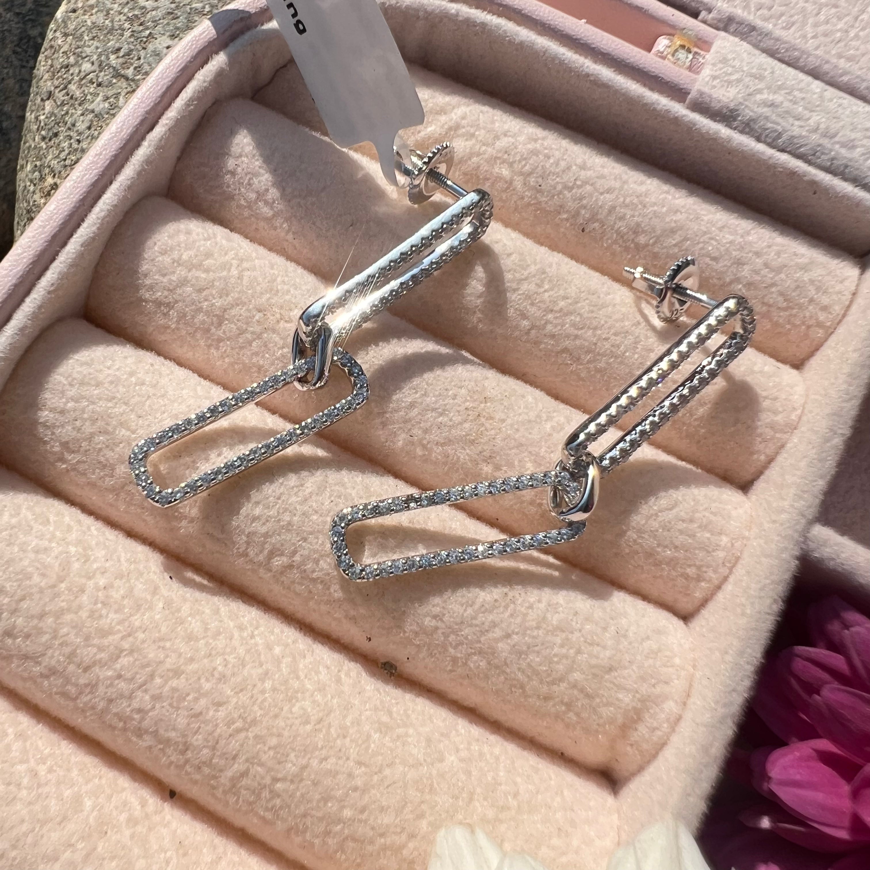 Double Clip Earrings