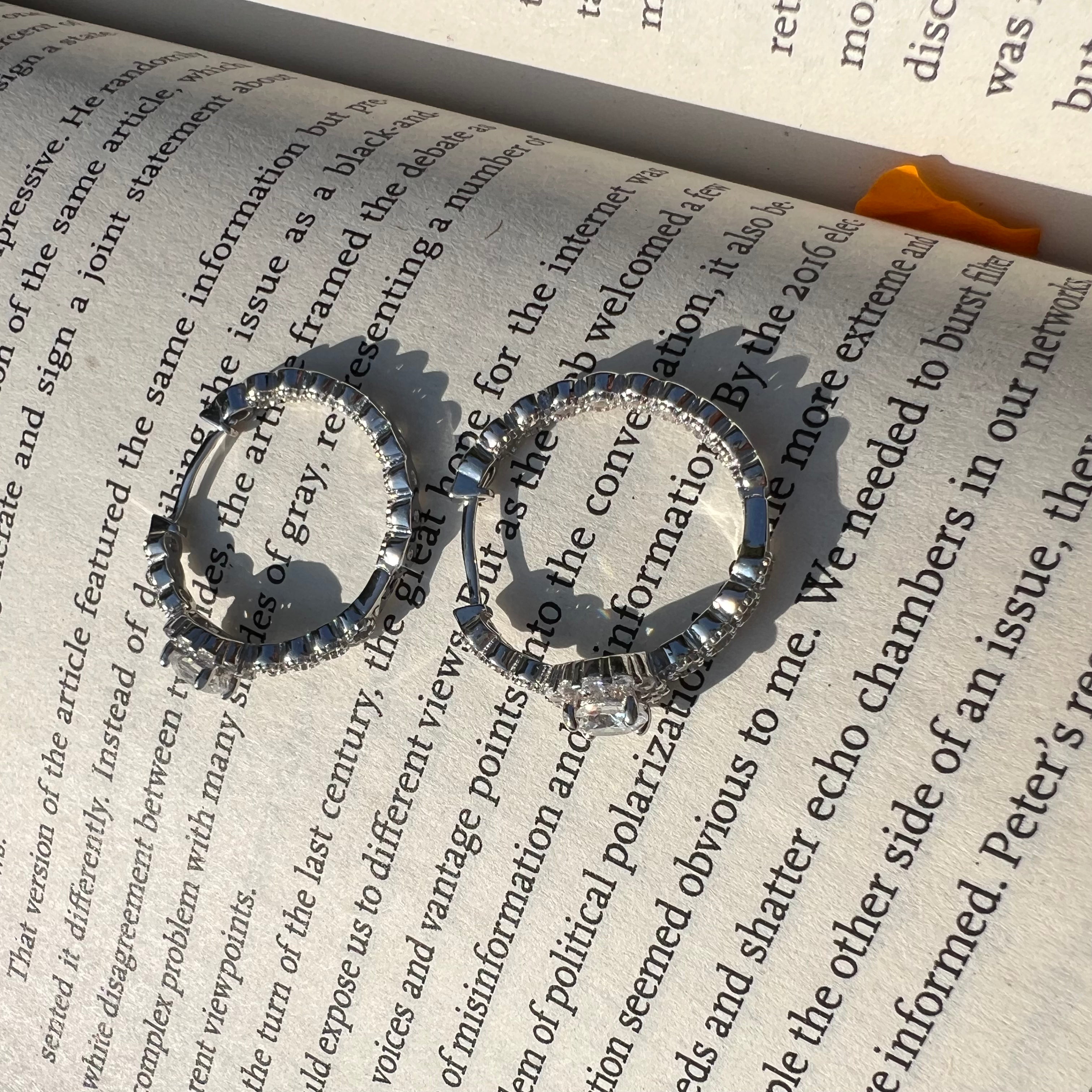 Opaline Hoops Earrings