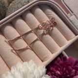 Rose Clip Earrings