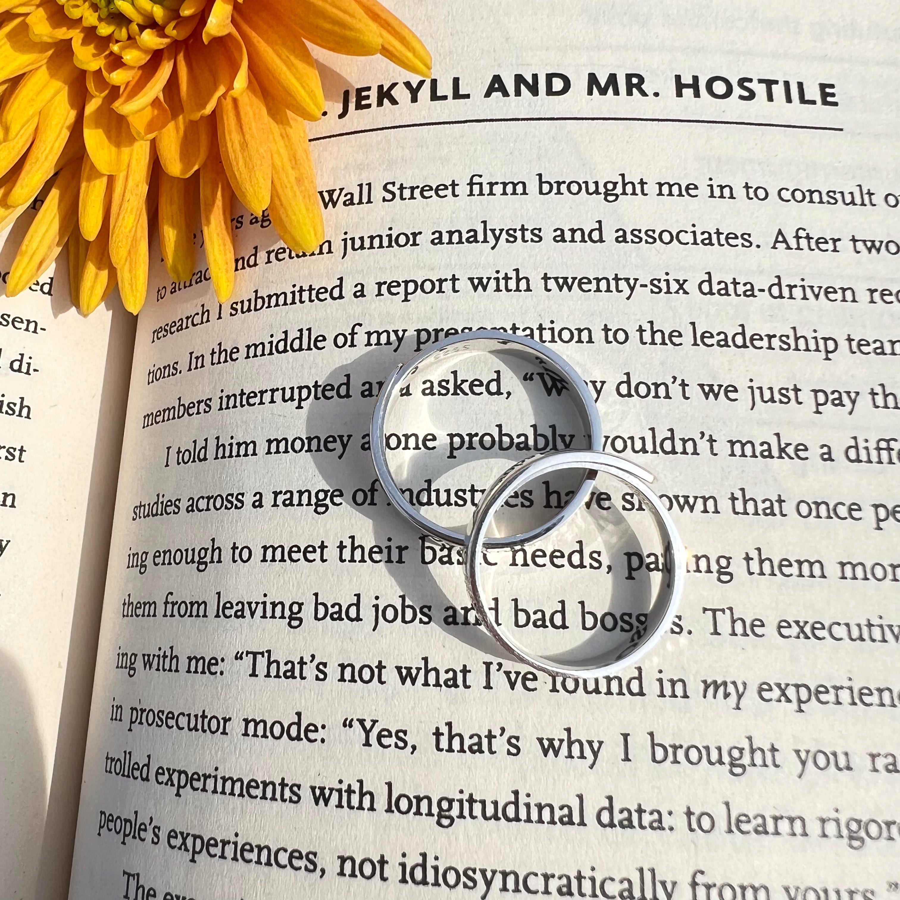 Soulmate Band Couple Rings