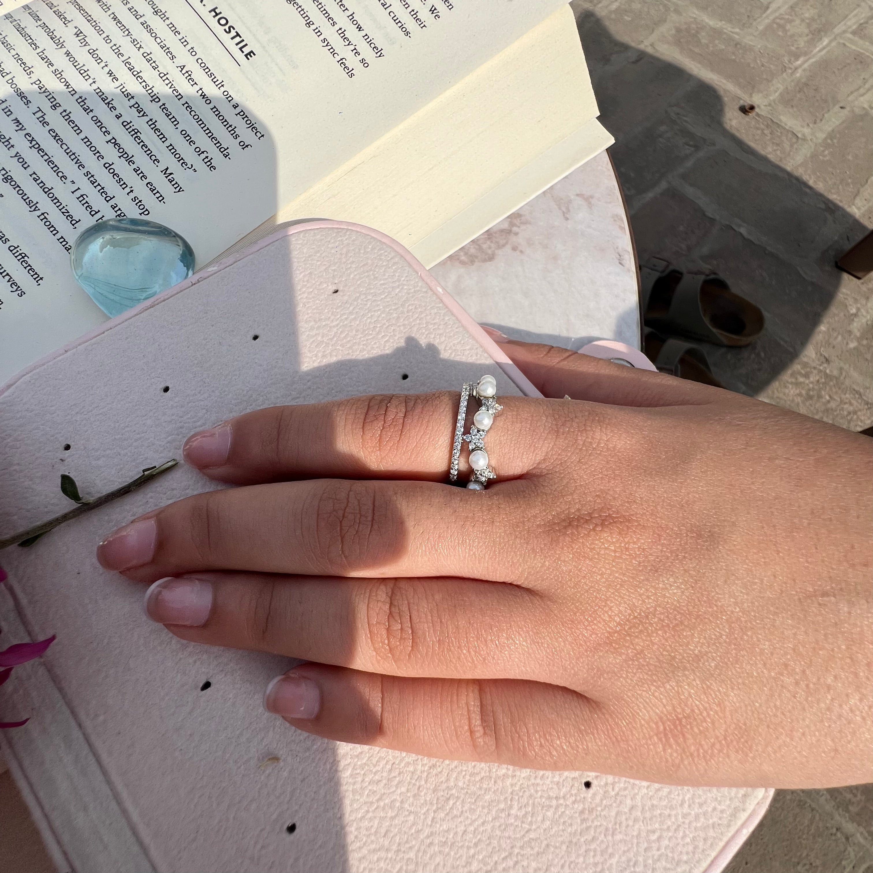 Pearl Promise Ring
