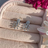 Crystal Flake Earrings