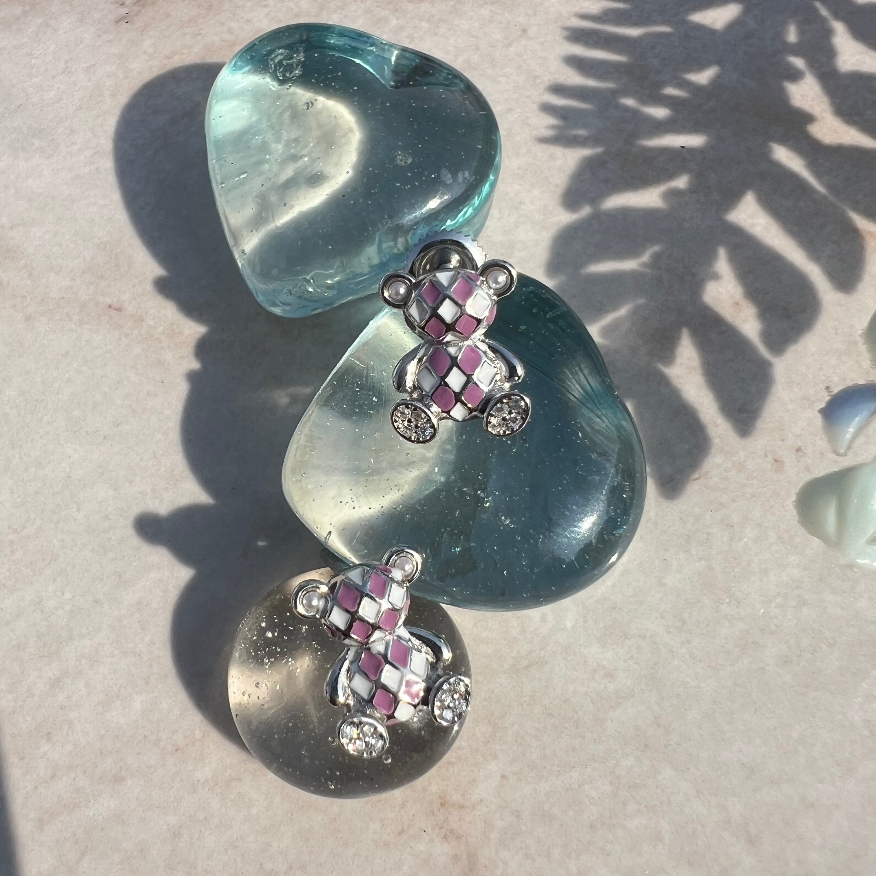 Teddy Earrings Studs