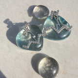 Zig Zag Drop Earrings