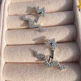 Zig Zag Drop Earrings