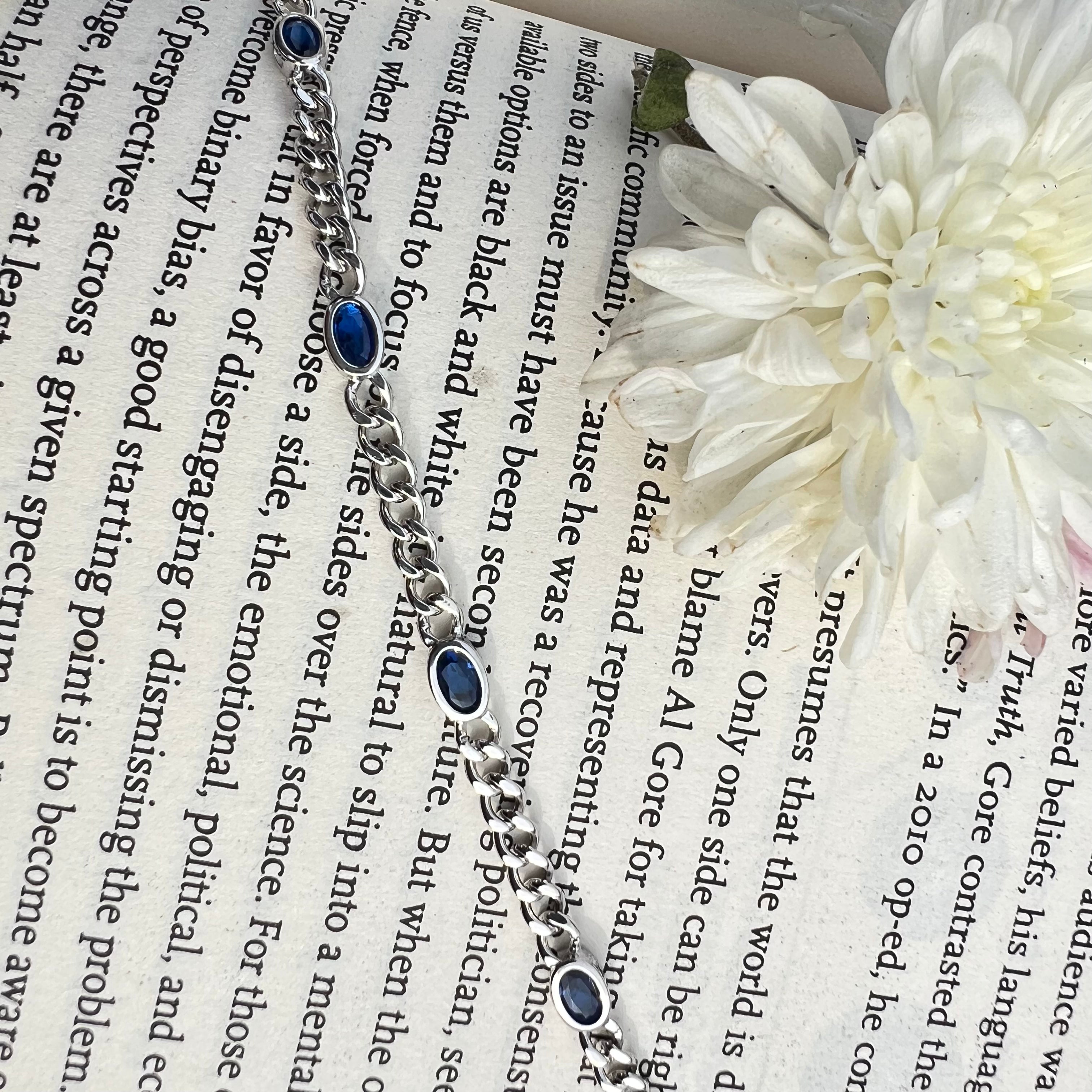 Sapphire Glow Bracelet