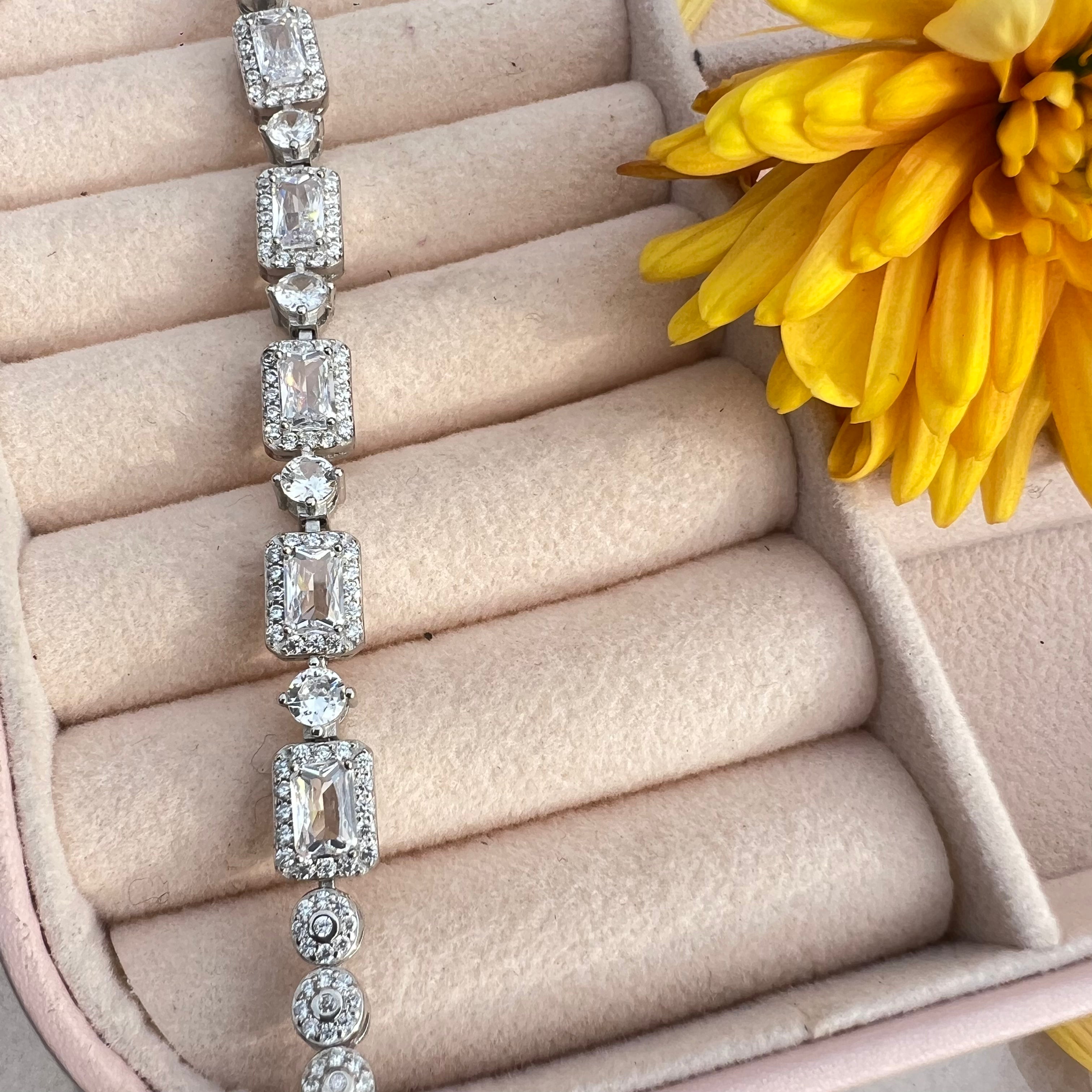 Aurora Ascend Tennis Bracelet