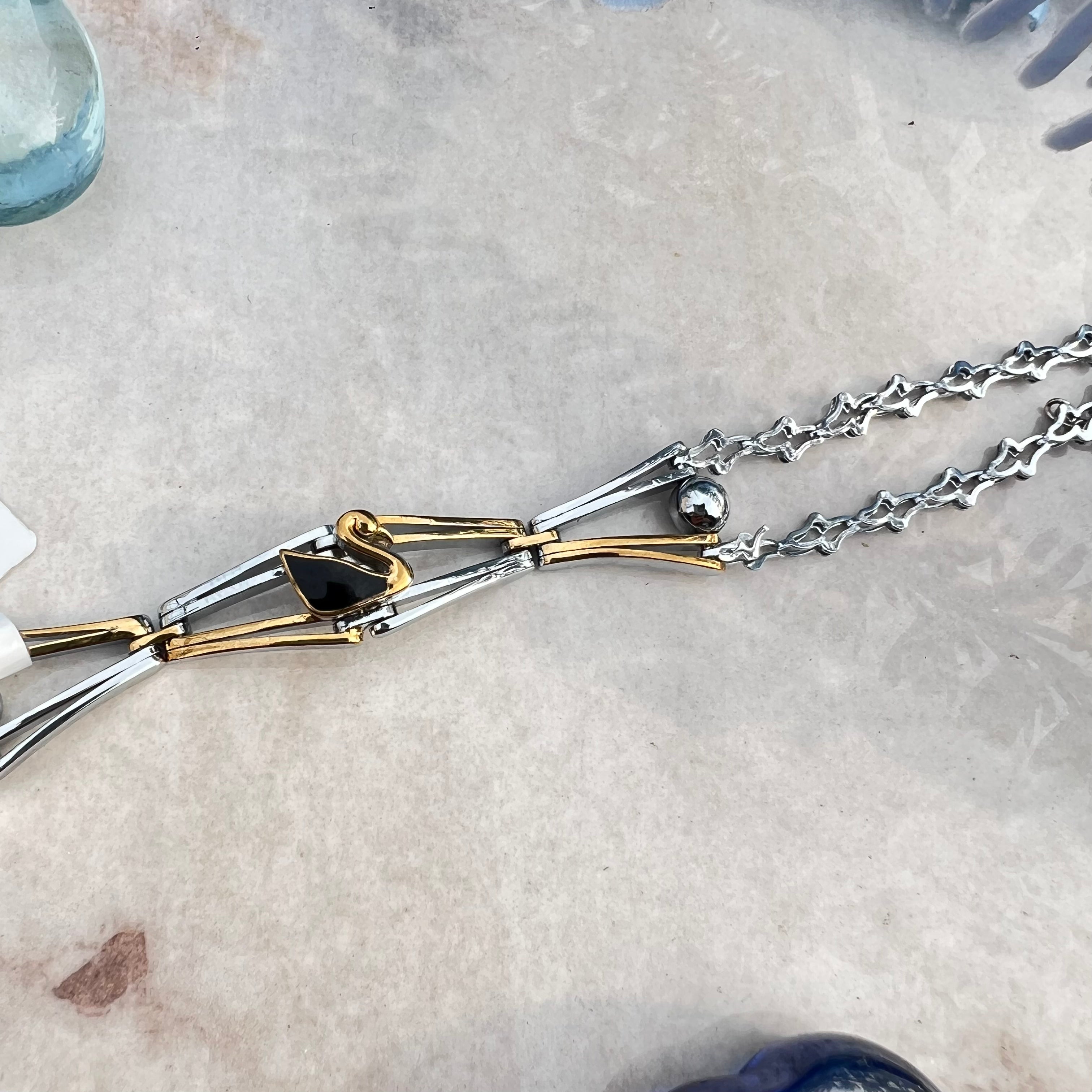 Unity Trio Swan Bracelet