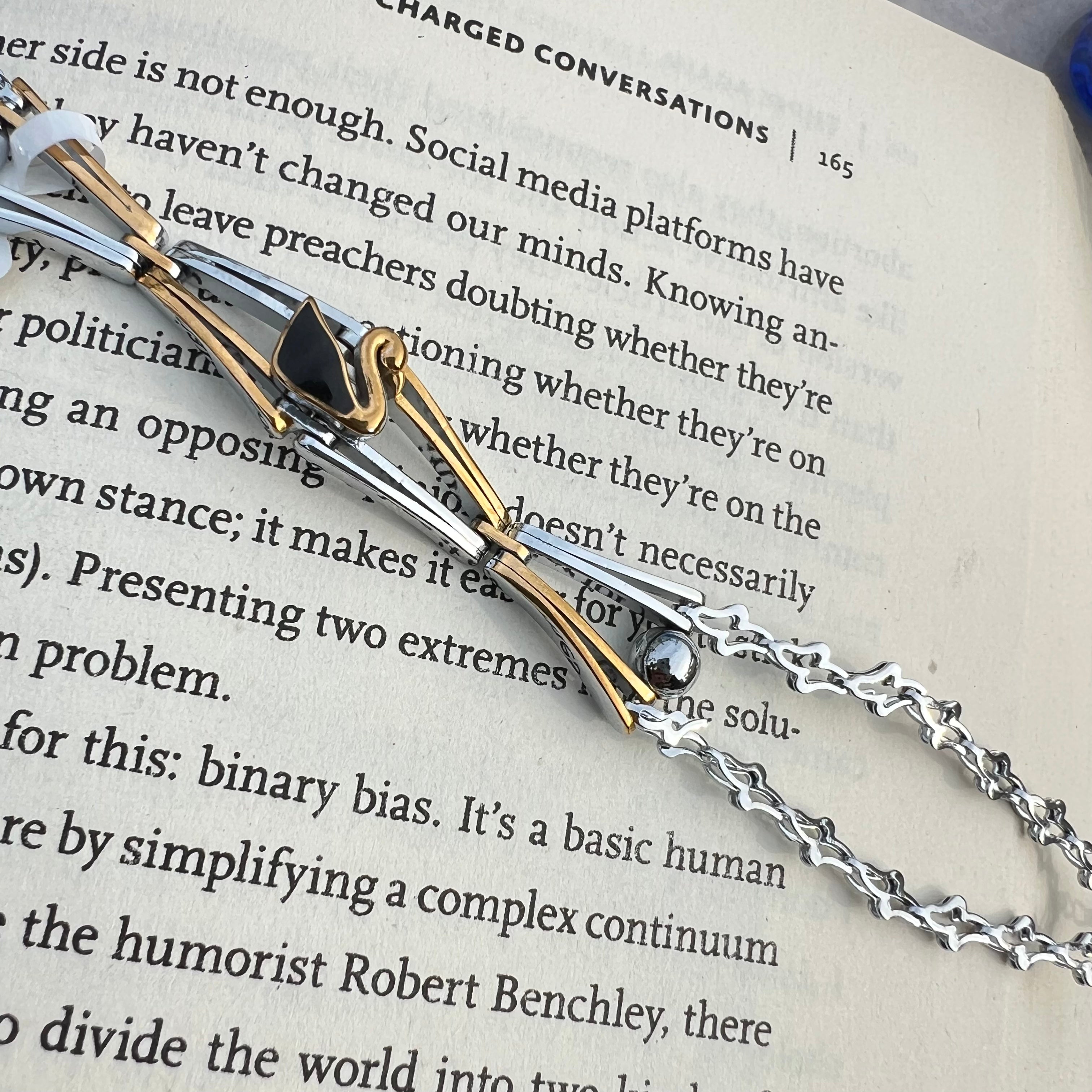 Unity Trio Swan Bracelet