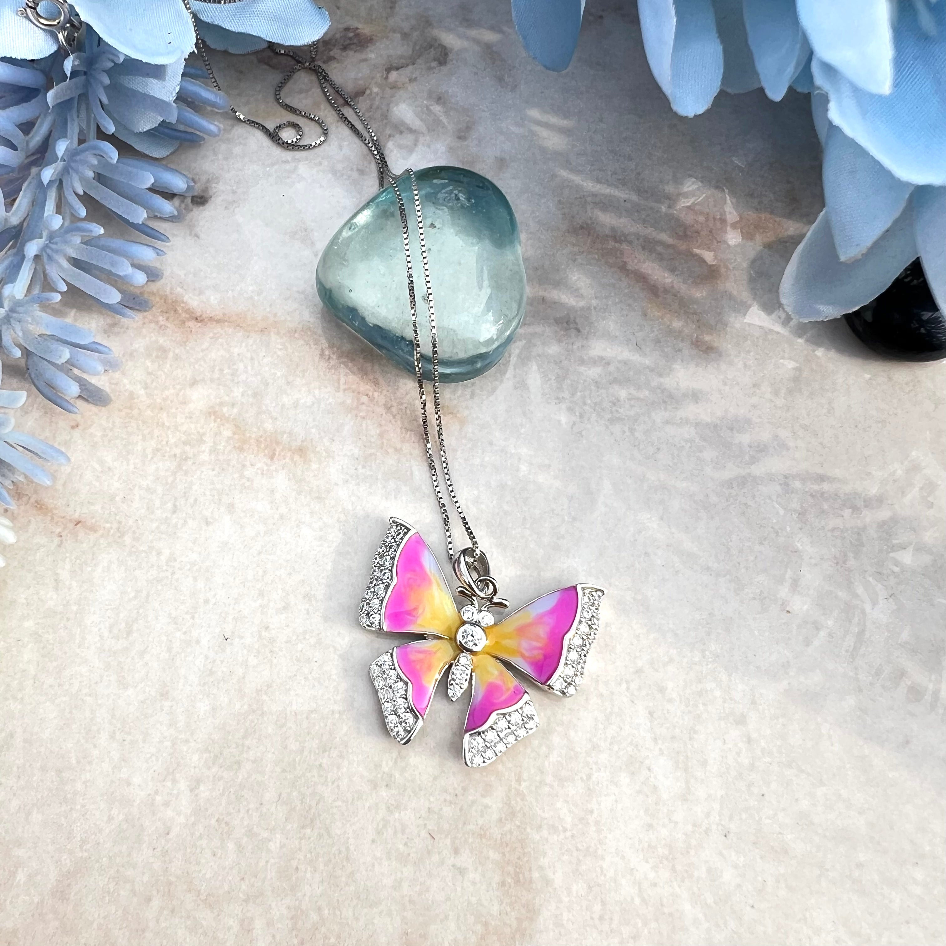 Celestia Butterfly Pendant