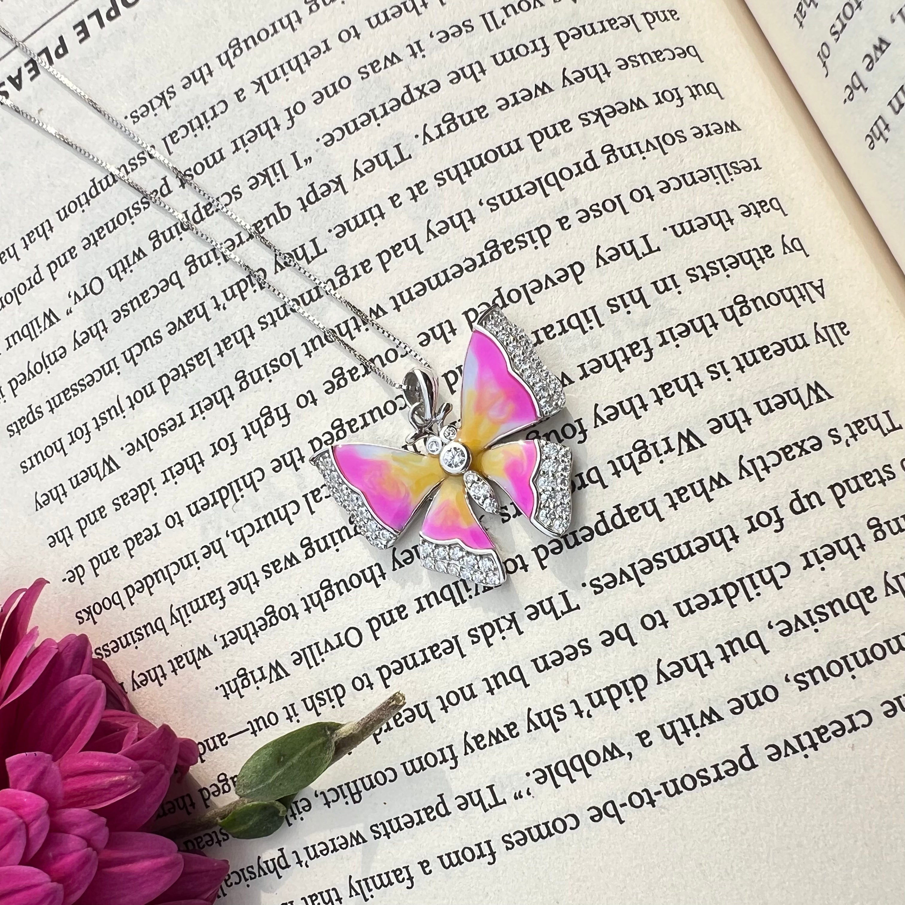 Celestia Butterfly Pendant