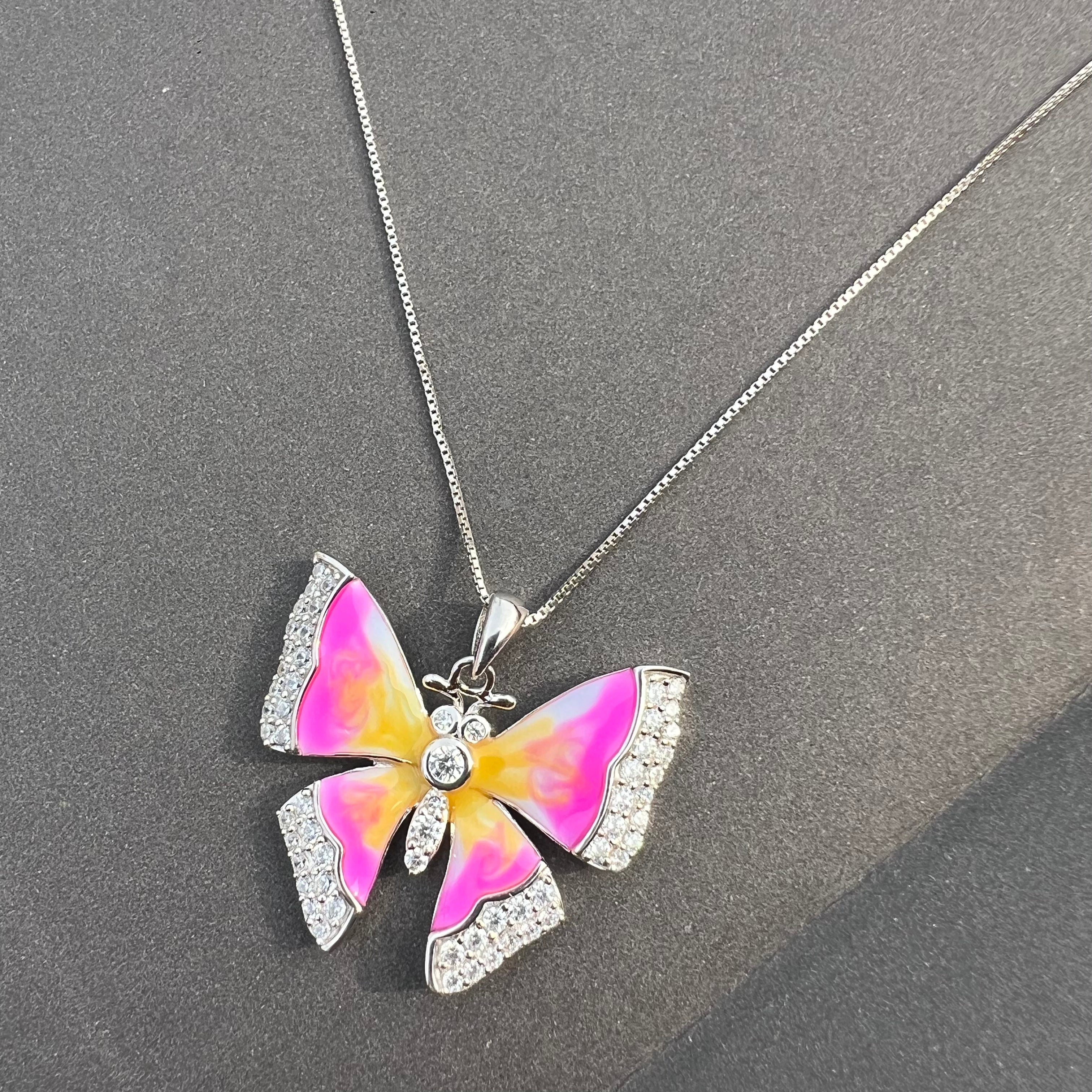 Celestia Butterfly Pendant