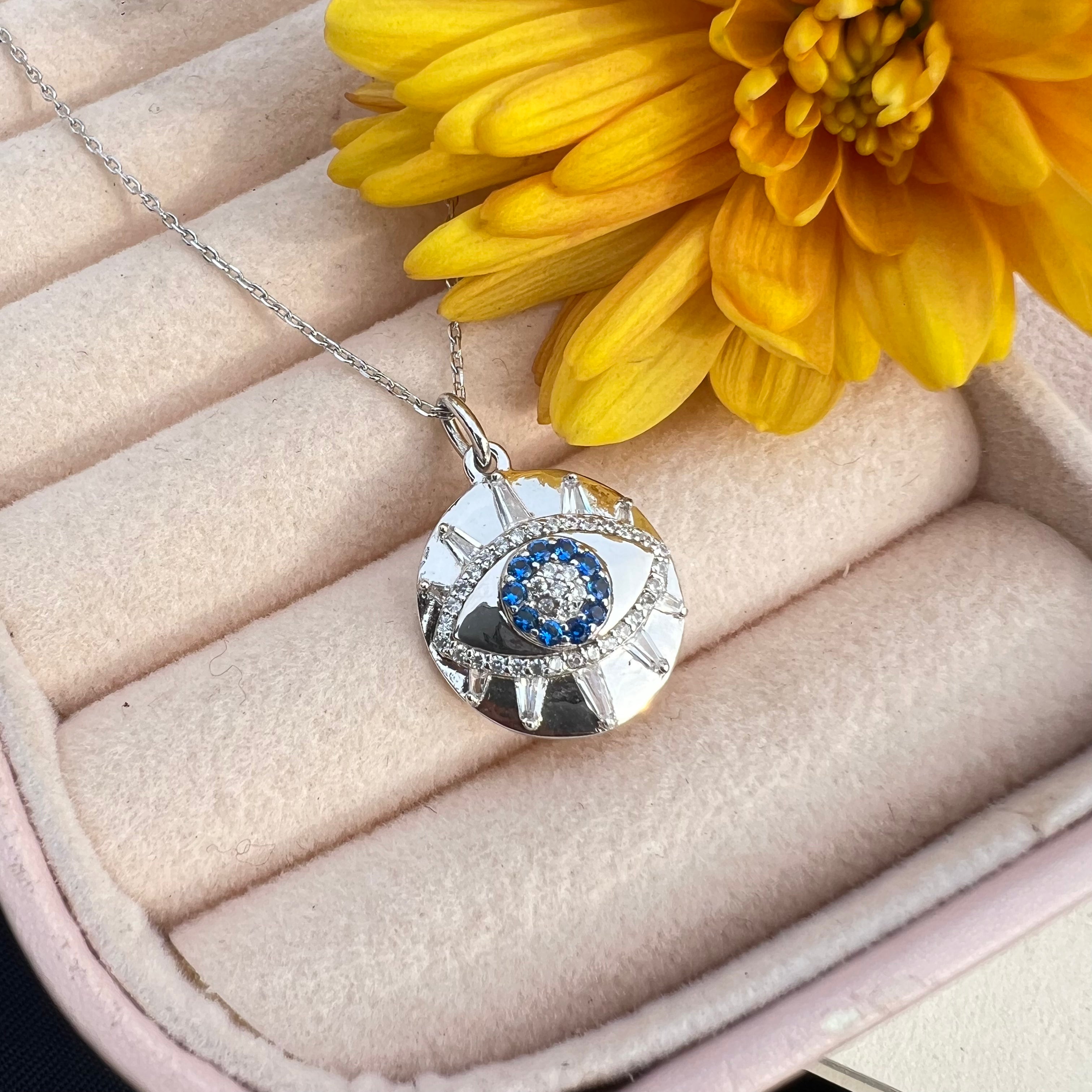 Valence Evil Eye Pendant