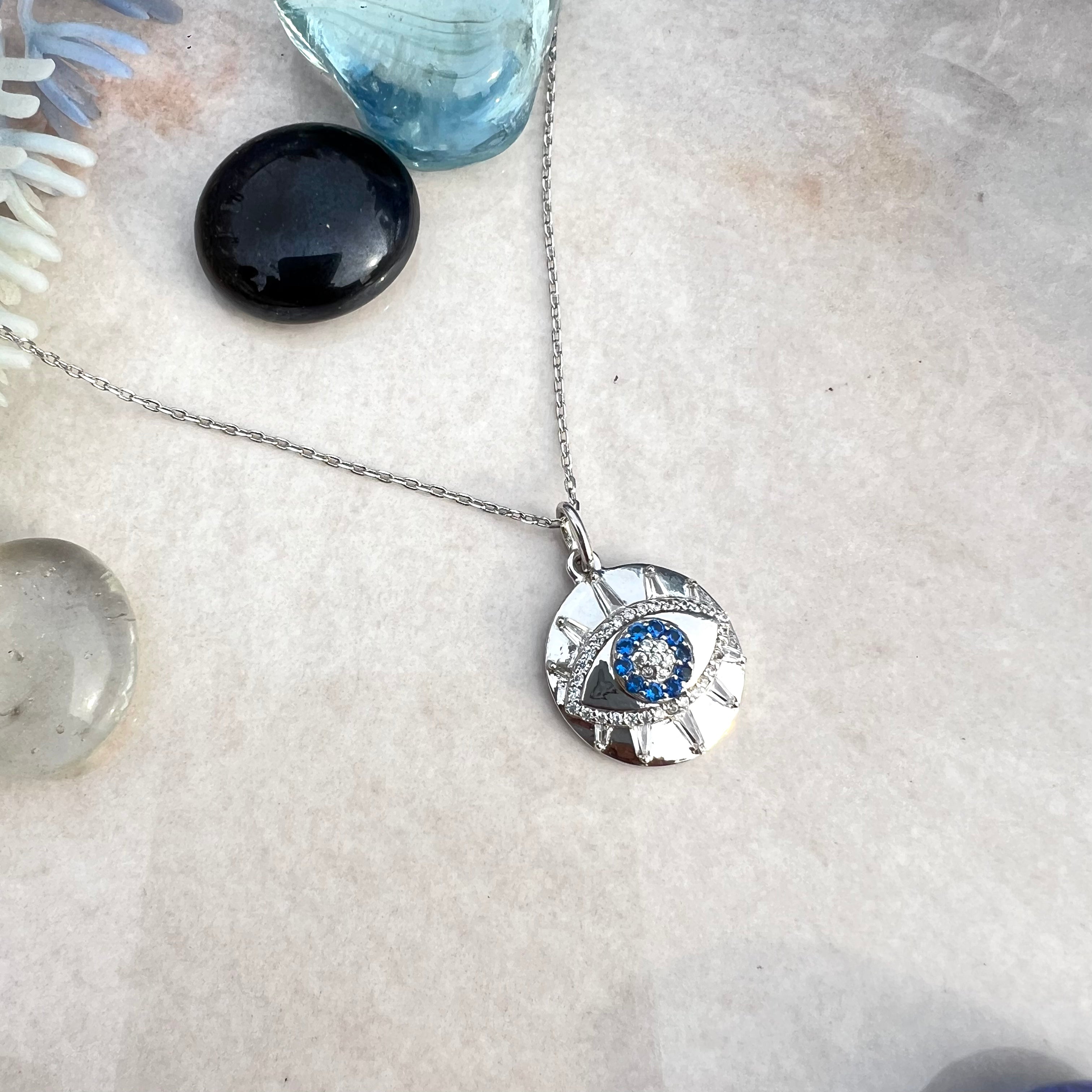 Valence Evil Eye Pendant