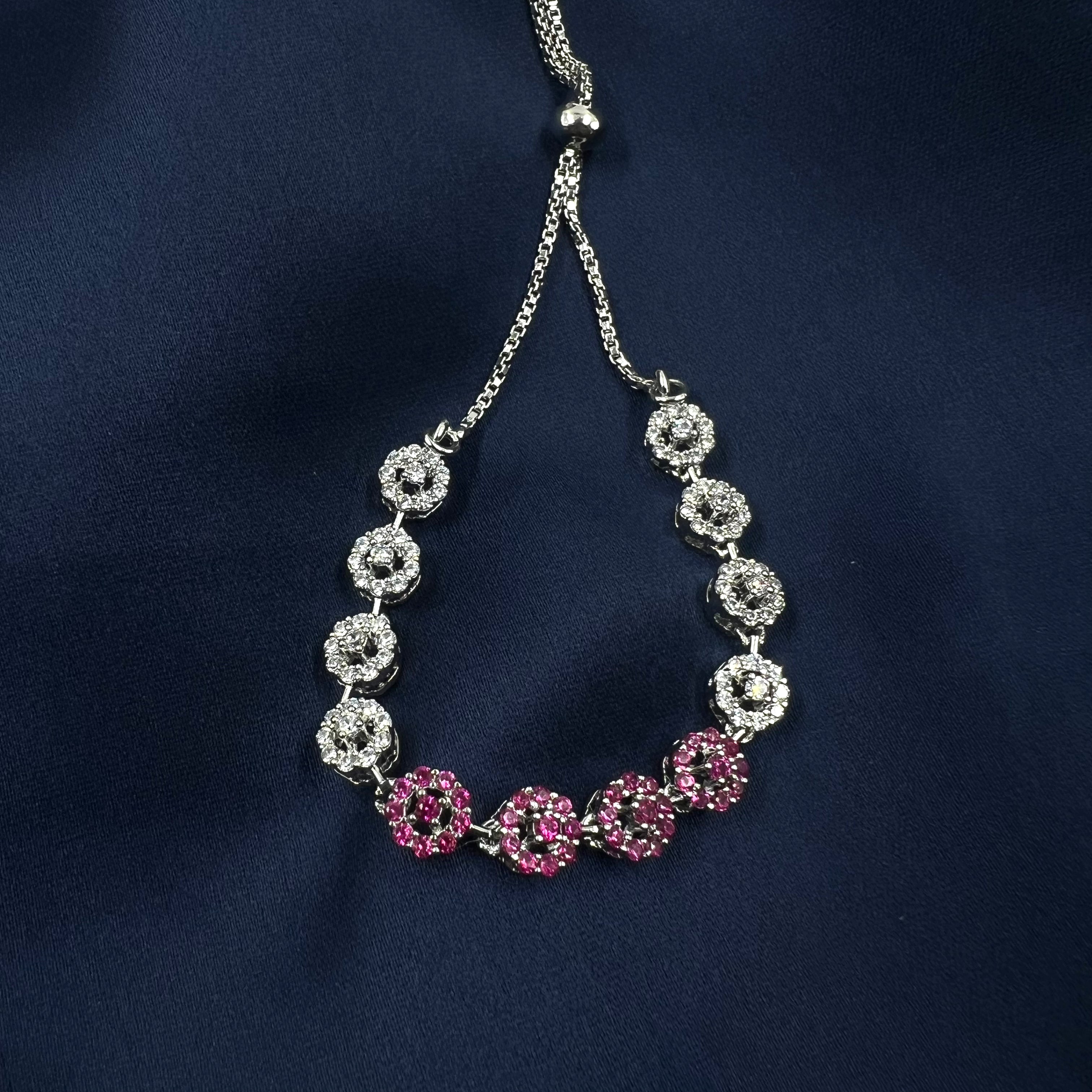 Ruby Bloom Luxe Bracelet