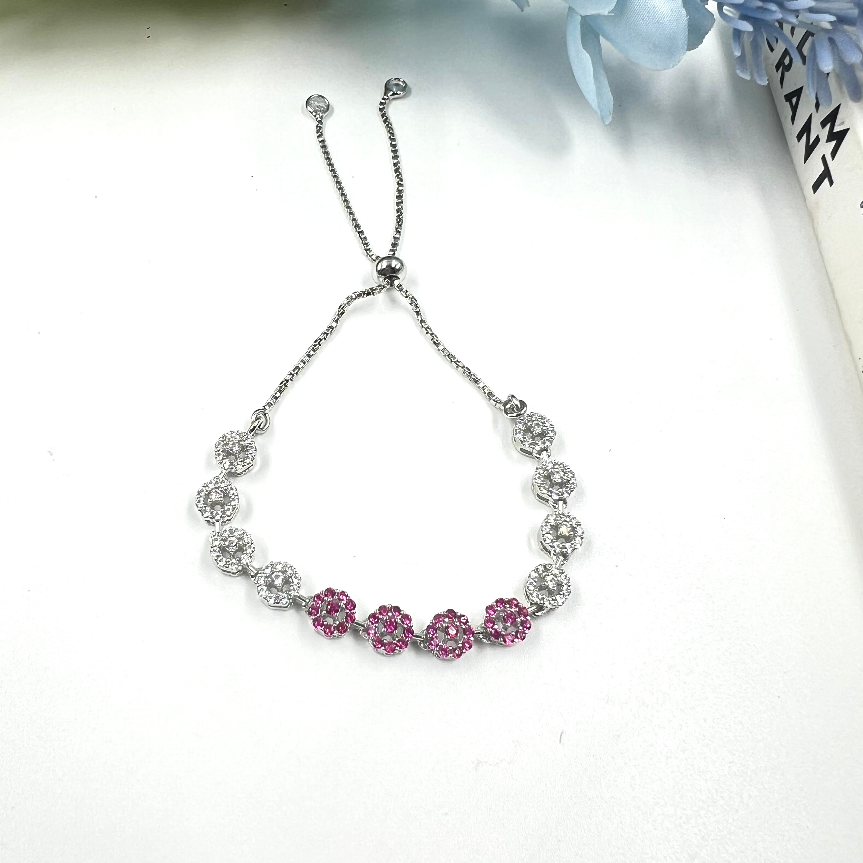 Ruby Bloom Luxe Bracelet