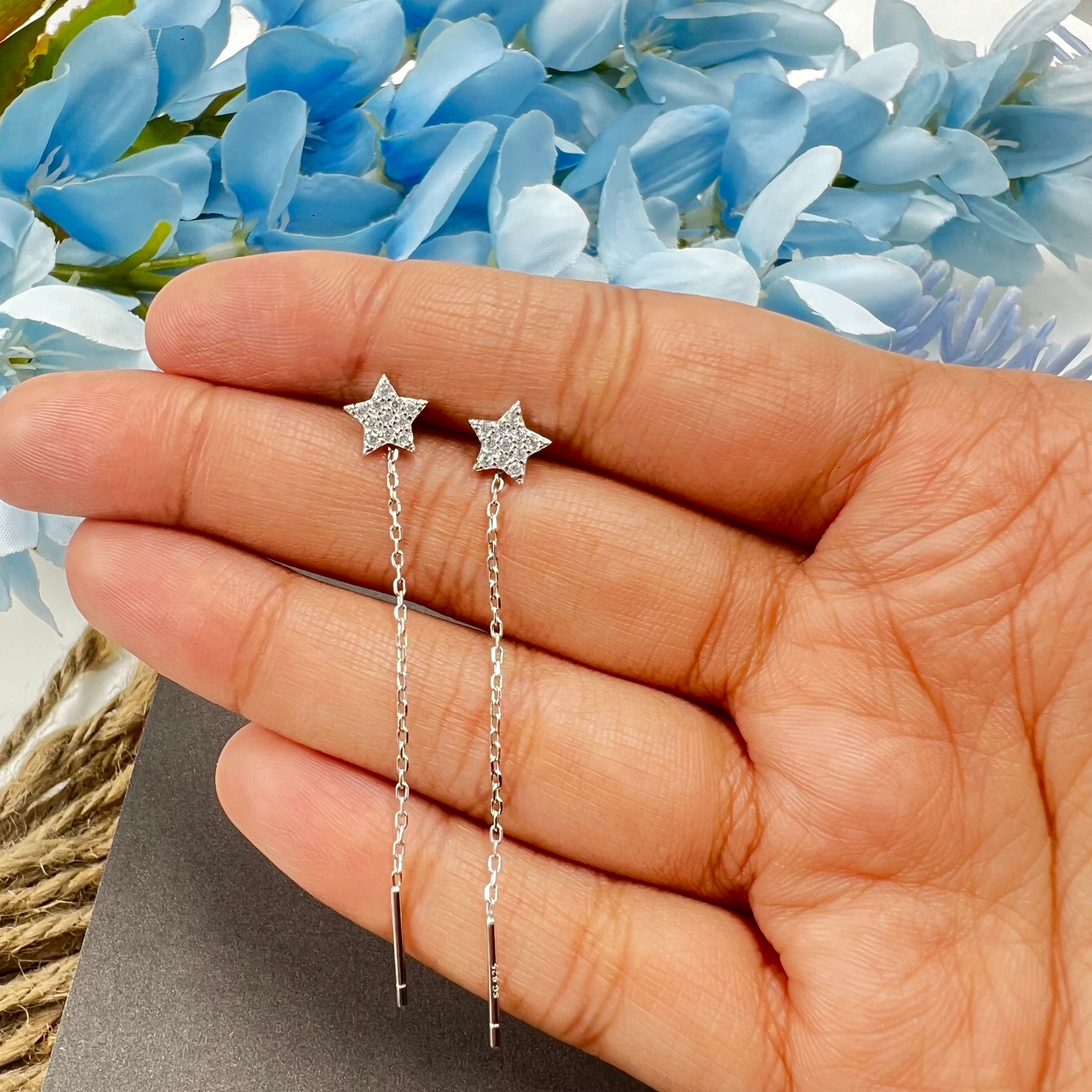 Starry Drop Earrings