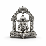 Bal Ganesh Silver Murti 