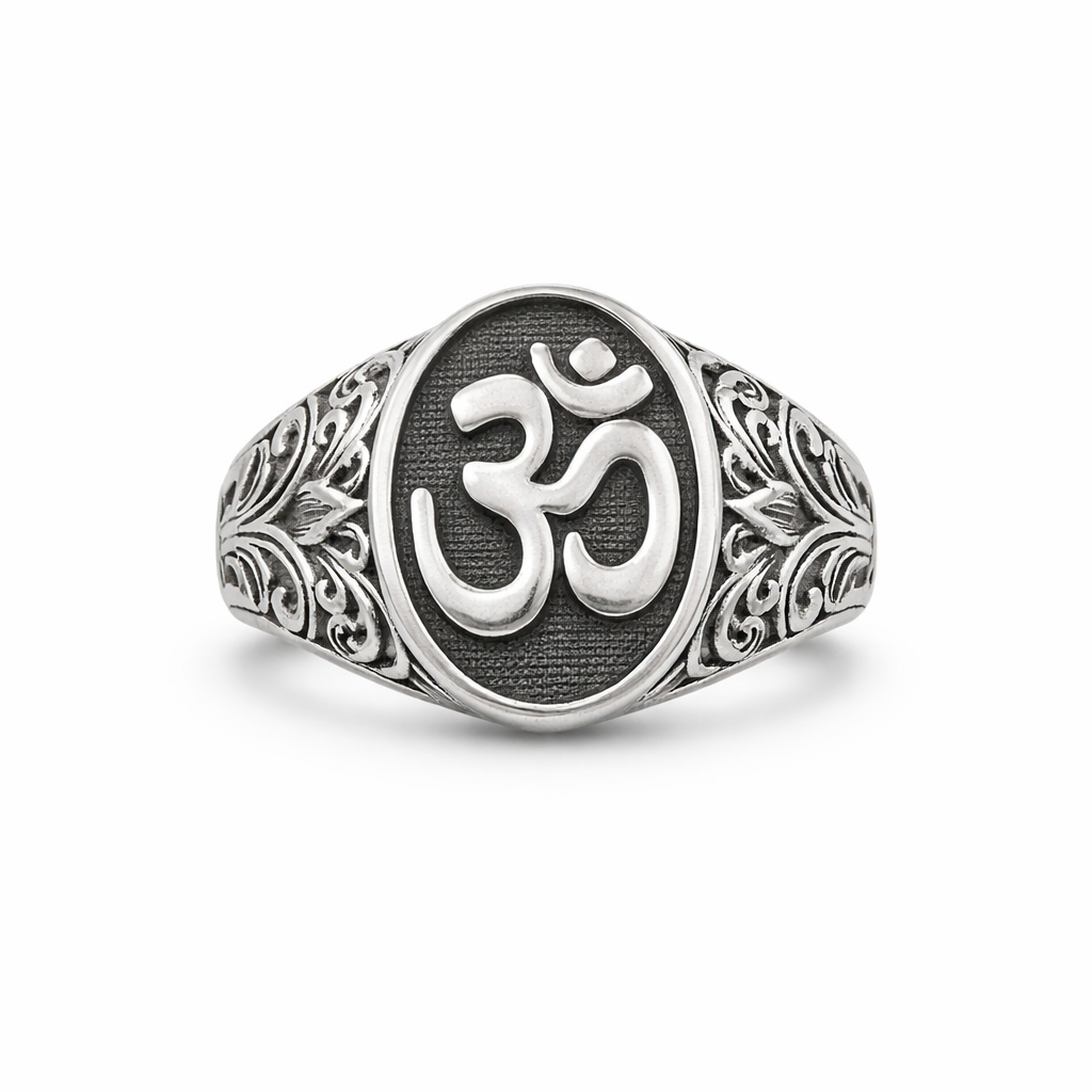 Spiritual Om Ring
