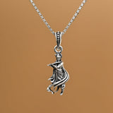 Krishna Silver Pendant