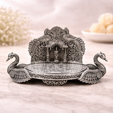 Raj Darbar Silver Singhasan for pooja 