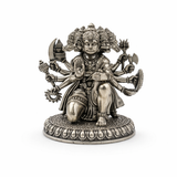 Panchmukhi Veer Silver Hanuman ji Idol