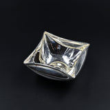 Detailed view of 925 silver Aakar bowl set