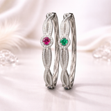 aanya 925 silver bangles