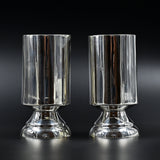 Aarav silver goblets glass set 925