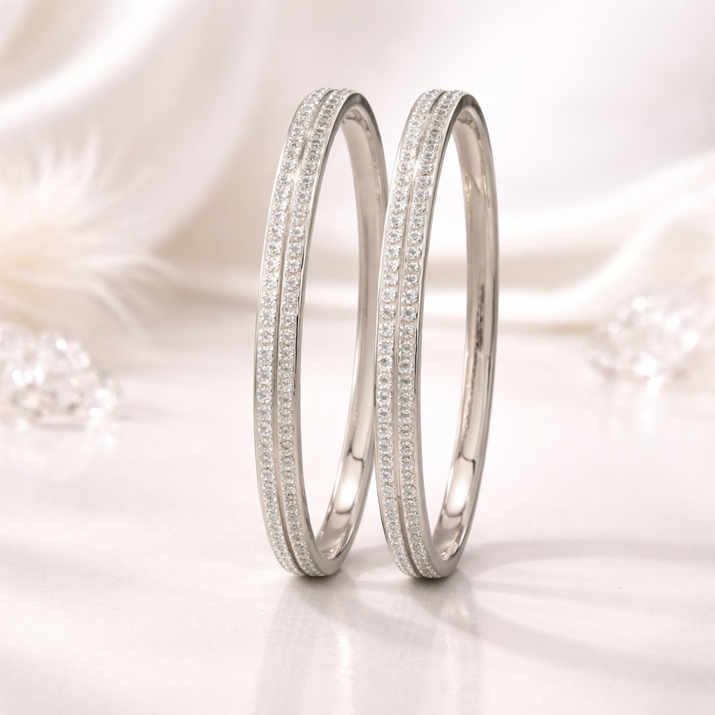 aarini 925 silver bangles