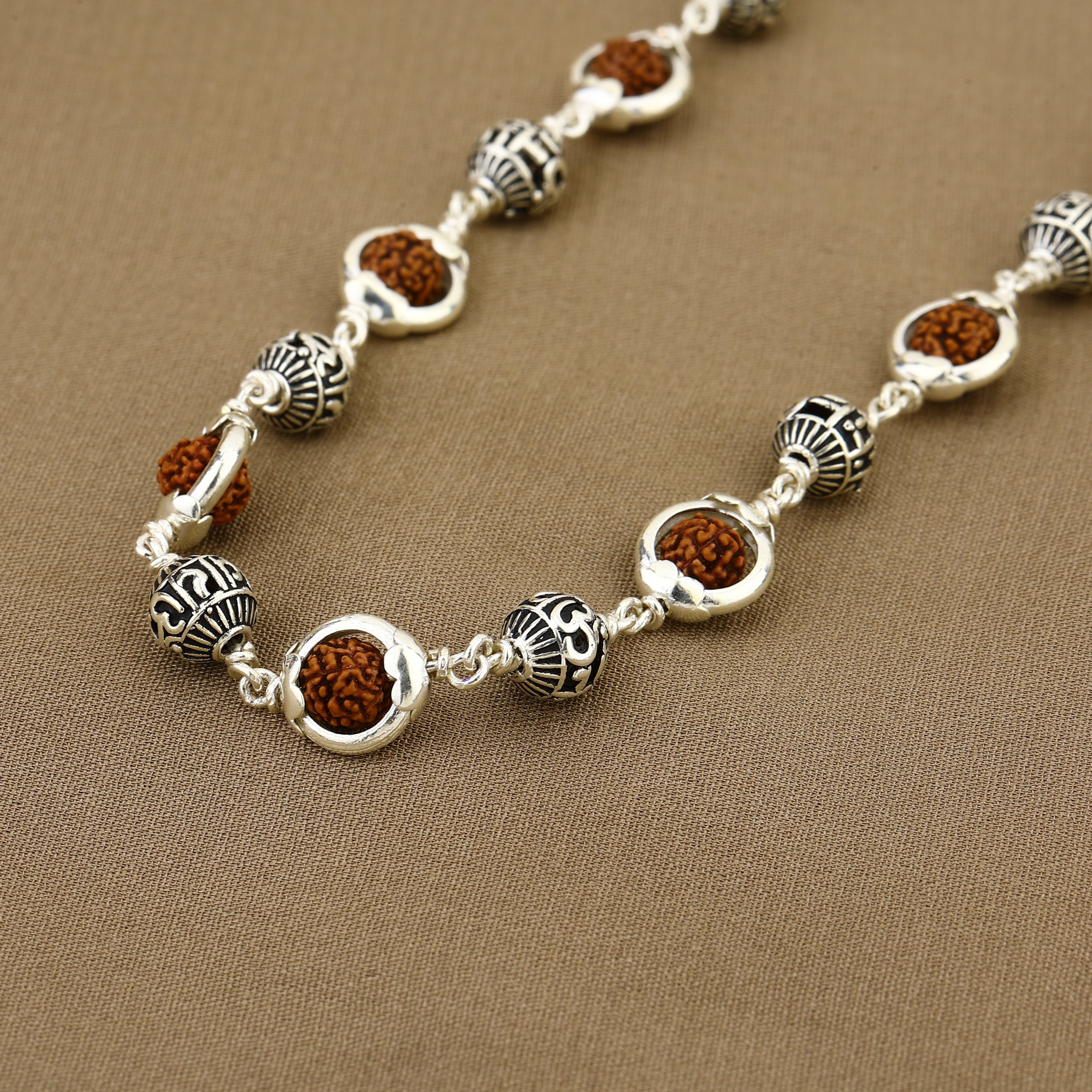 Aum tatva rudraksha mala