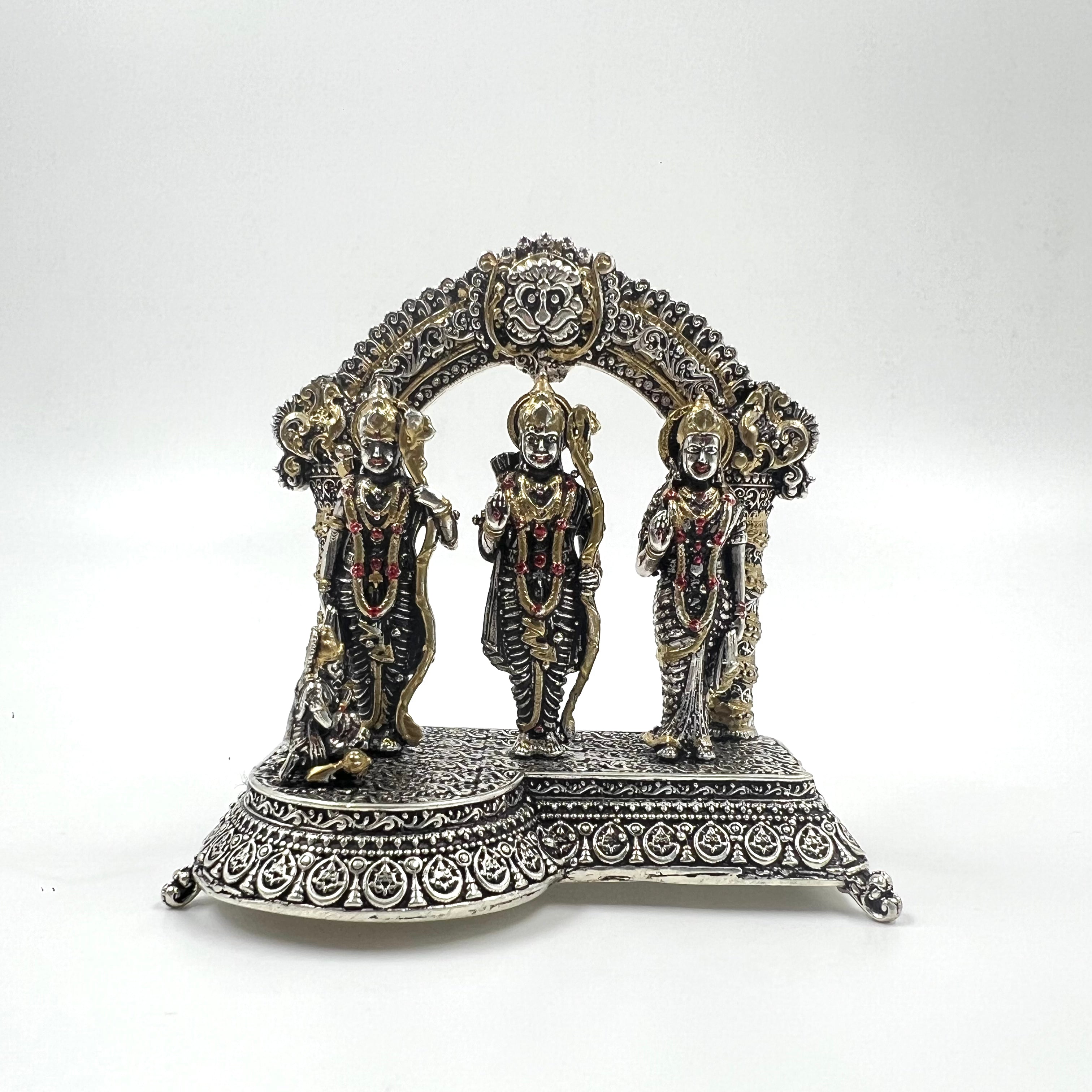 Ayodhya Ram Darbar silver idol